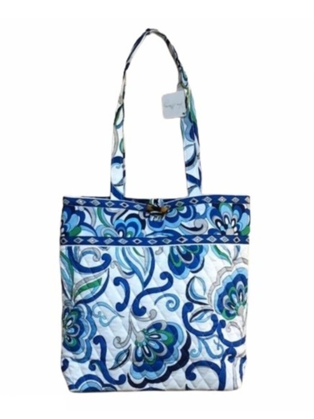Vera Bradley | Mediterranean White | Fullsize tote